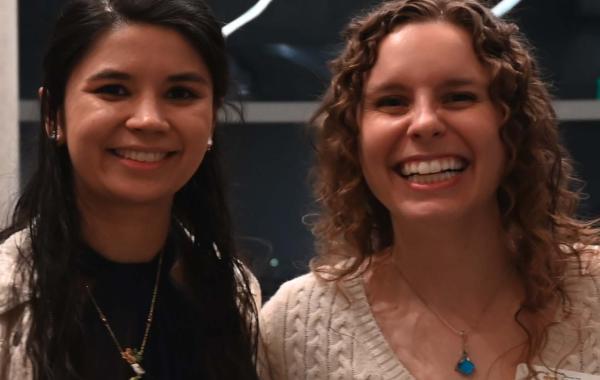 Ellen Liu and Cassie Shafer