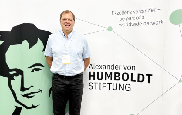 Professor Joel Kostka at the Alexander von Humboldt Foundation annual meeting and reception in Germany this week.