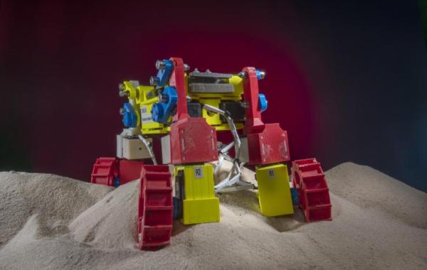 Mini Rover in sand