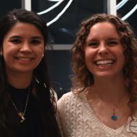 Ellen Liu and Cassie Shafer