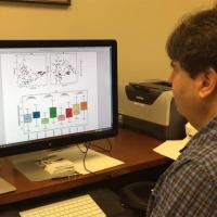 Studying bacterial samples from aircraft